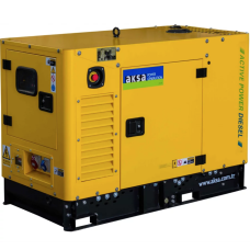 Дизель генератор 12 кВт AKSA APD16A у кожусі