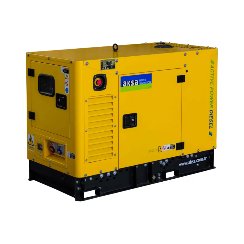 Дизель генератор 10 кВт AKSA APD16MA у кожусі