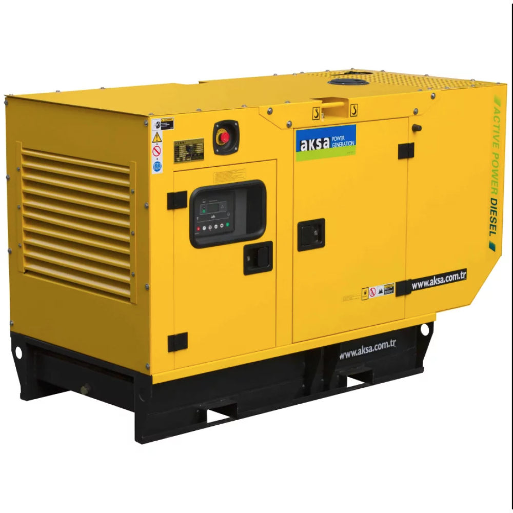 Дизель генератор 20 кВт AKSA APD25A у кожусі