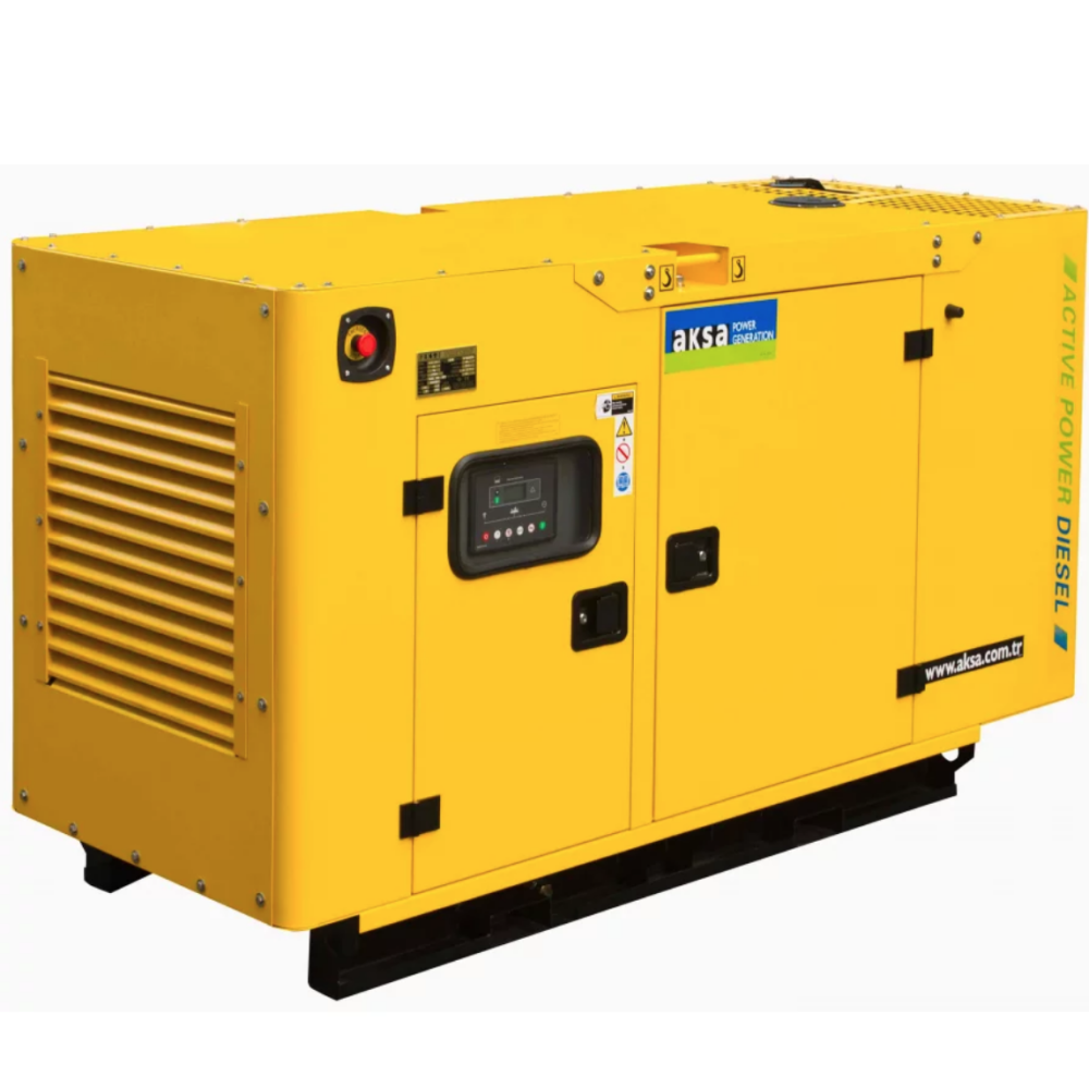 Дизель генератор 30 кВт AKSA APD40A у кожусі