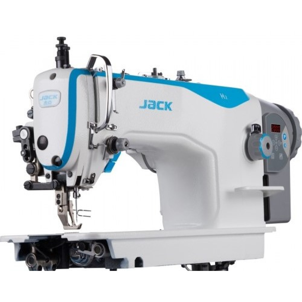 Jack H2-CZ-12 Прямострочная швейная машина  с двойным продвижением и длиной стежка 12мм