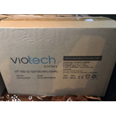 Акумулятор гелевий viotech battery VT 100-12 12V/100 AH
