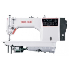 BRUCE BRC-R6000-D промислова комп'ютеризована швейна машина із закритим масляним картером, електронним регулюванням довжини стібка, руху зубчастої рейки та підйомника лапки.