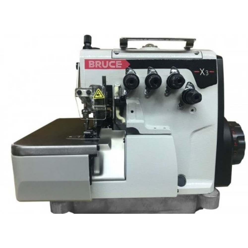 Bruce  BRC-X3-5-M2-35/55 Промышленный 5-ти ниточный оверлок  со встроенным сервомотором