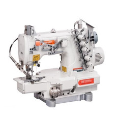 Siruba C007KD-W122-356/CH/UTR/CL/DCKH2 распошивальная машина с цилиндрической платформой и обрезкой нитей с встроенным сервомотором