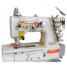 Siruba F007KD-W122-364/FHA плоскошовная швейная машина с устройством для подгибки со встроенным сервомотором