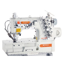 Siruba F007KD-W122-356FHA/UTK Плоскошовная швейная машина (распошивалка) со встроенным сервомотором и электрообрезкой нитей