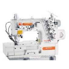 Siruba F007KD-W122-356 / FHA / UTJ Плоскошовна швейна машина (распошивалки) з вбудованим сервомотором